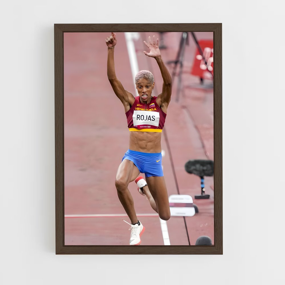Poster Yulimar de rojas – affiche Athlétisme (vue 5)